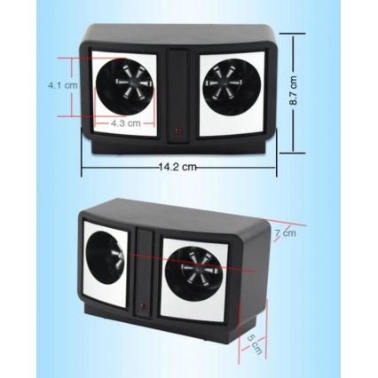 Odpudzovač kún a hlodavcov 1,5W/230V