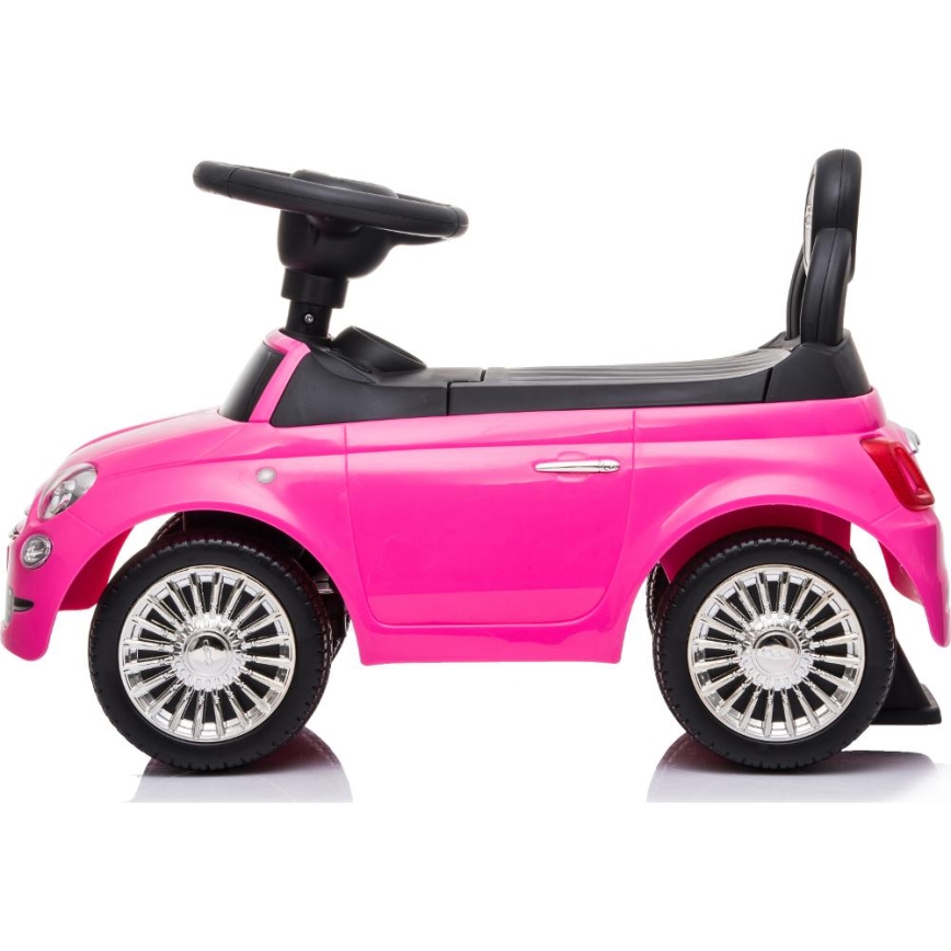 Odrážadlo Fiat 500 2xAA ružová
