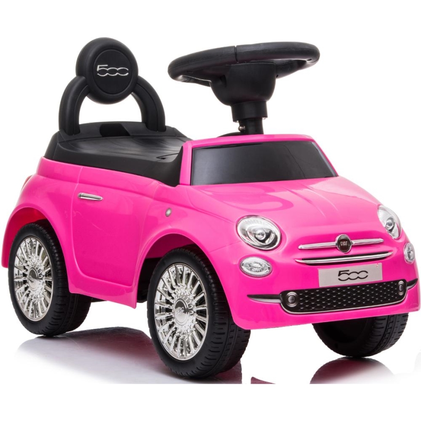 Odrážadlo Fiat 500 2xAA ružová