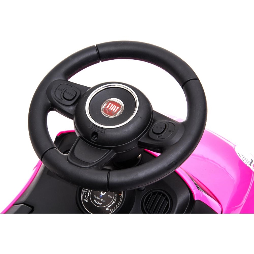 Odrážadlo Fiat 500 2xAA ružová