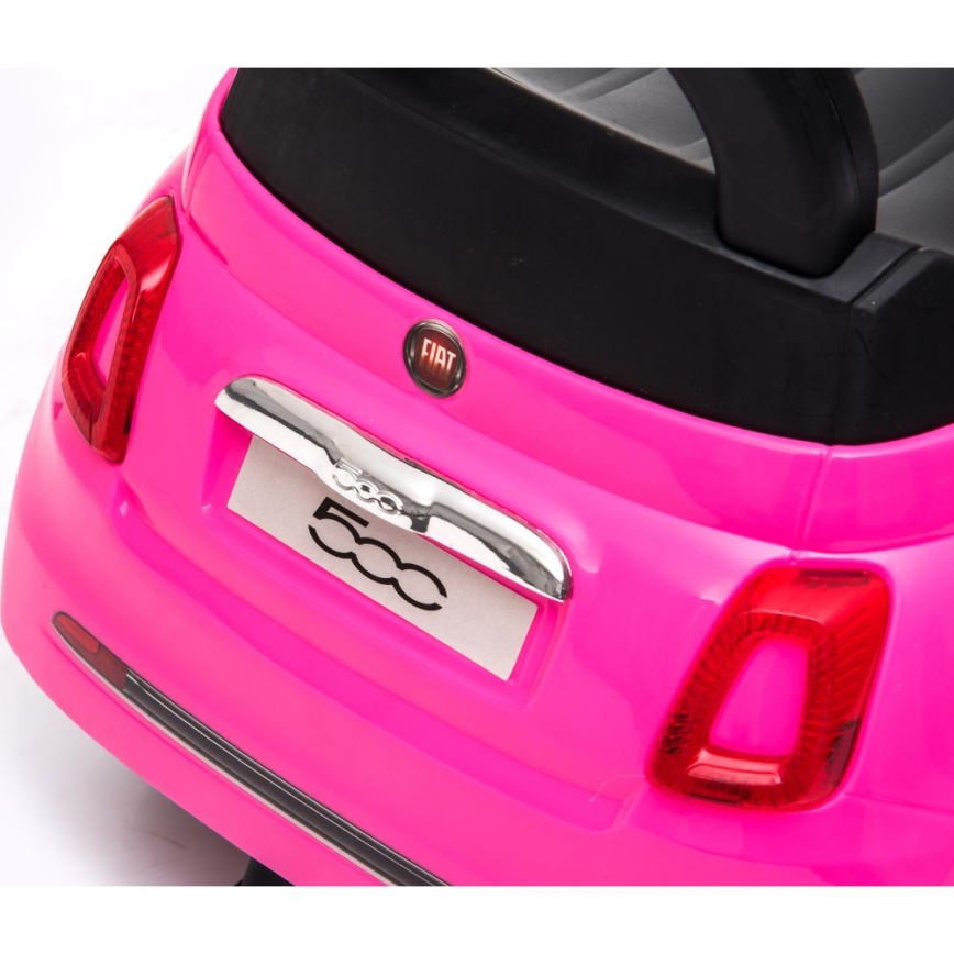 Odrážadlo Fiat 500 2xAA ružová