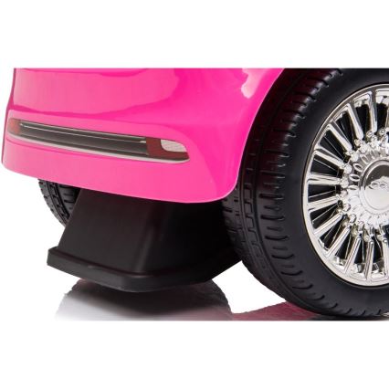 Odrážadlo Fiat 500 2xAA ružová
