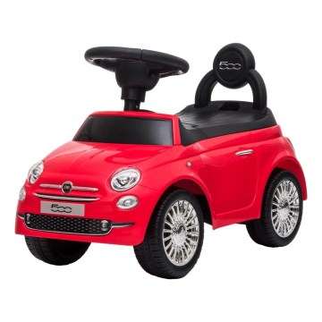Odrážadlo Fiat 500 červená