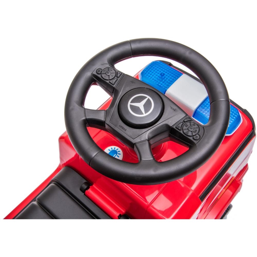 Odrážadlo Mercedes Hasiči červená