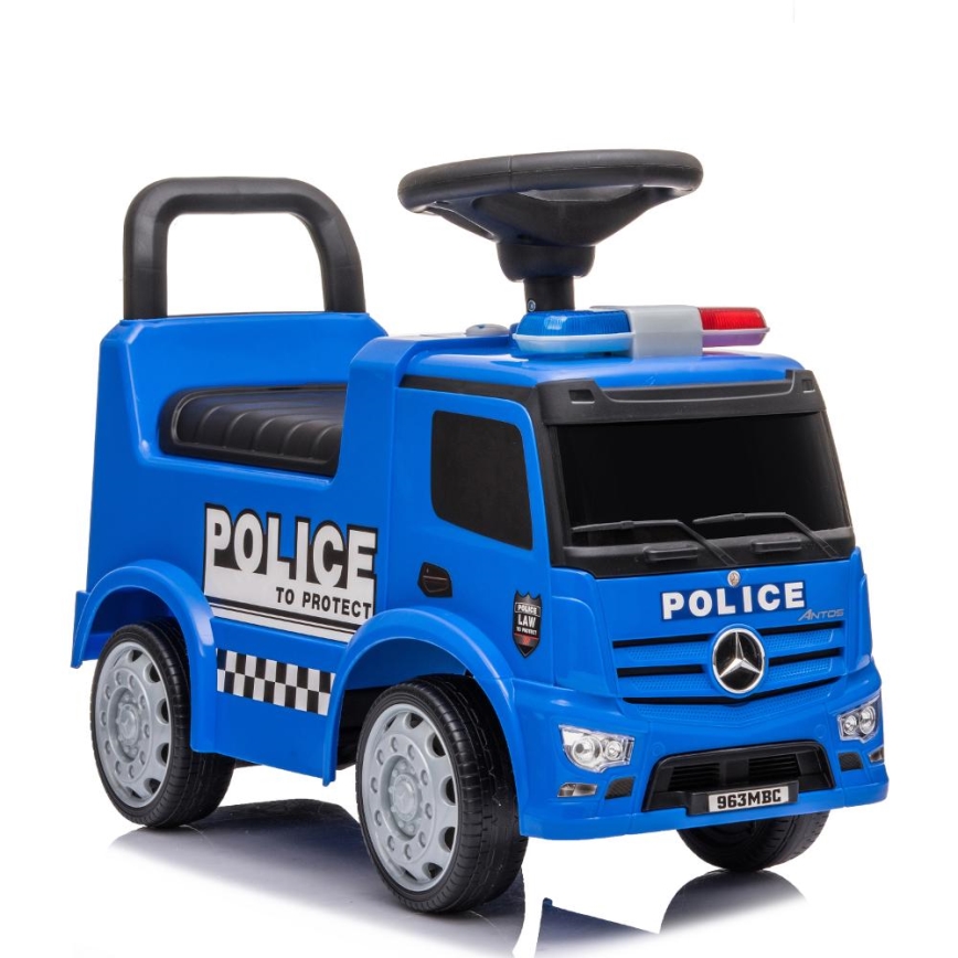 Odrážadlo Mercedes Polícia modrá