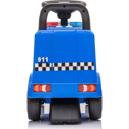 Odrážadlo Mercedes Polícia modrá