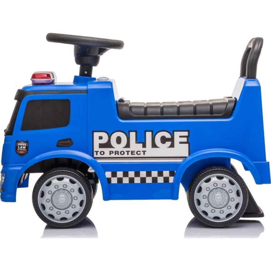 Odrážadlo Mercedes Polícia modrá