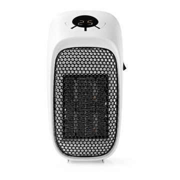 Ohrievač do zásuvky s termostatom a LCD displejom 400W/230V