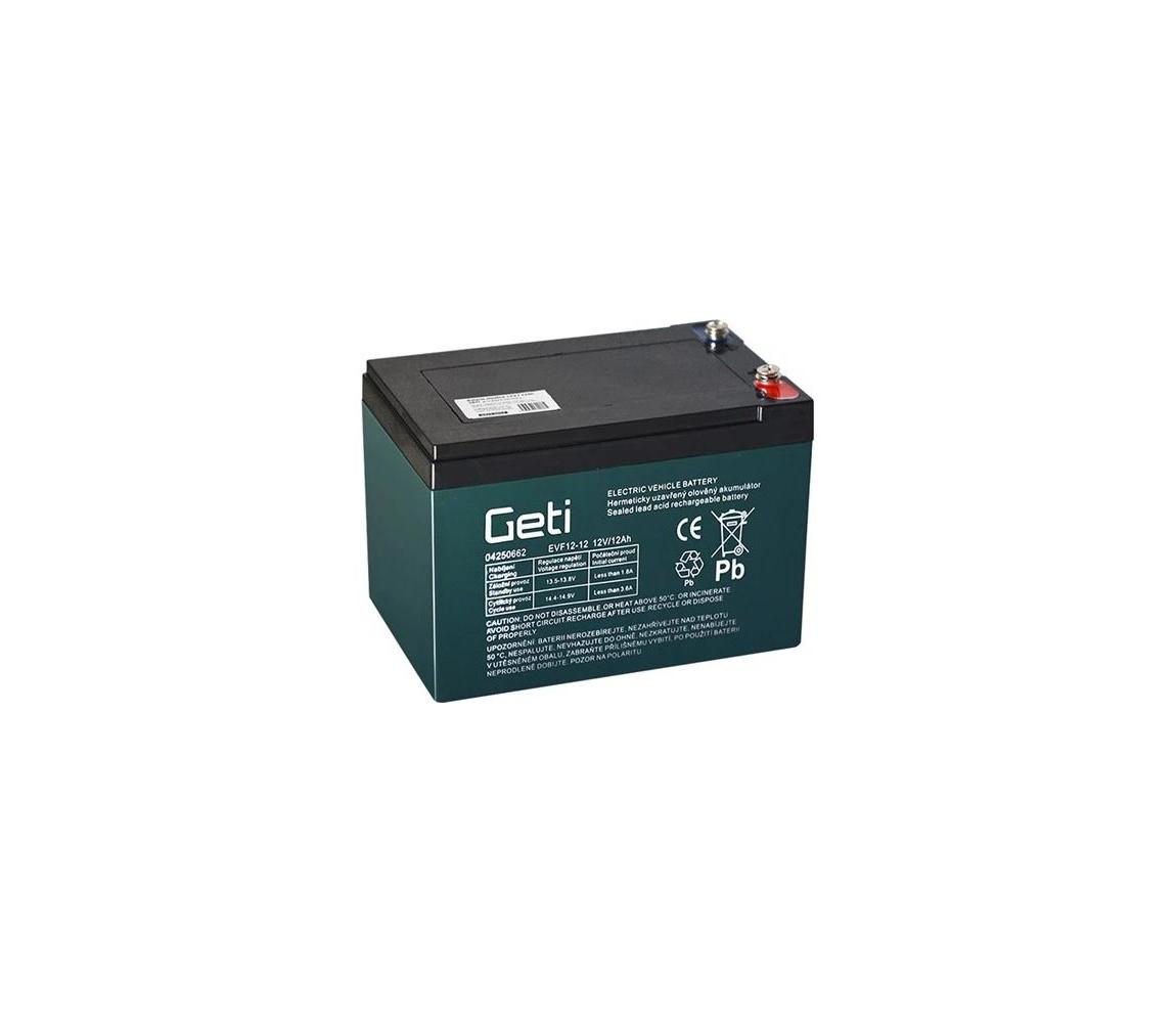 Geti Olovený akumulátor VRLA AGM 12V/12Ah 4250662
