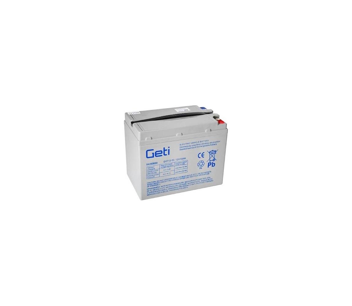 Geti Olovený akumulátor VRLA AGM 12V/55Ah 04250690