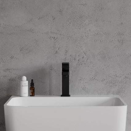 OMNIRES BA7810BL - Umývadlová batéria BARETTI 17 cm matná čierna
