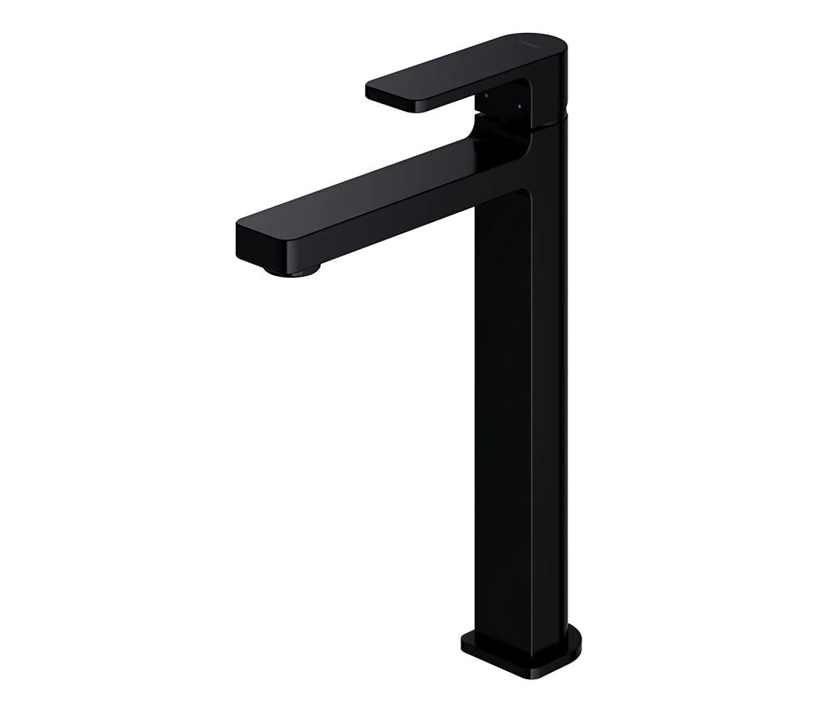 OMNIRES BA7812BL - Umývadlová batéria BARETTI 27,7 cm matná čierna BA7812BL