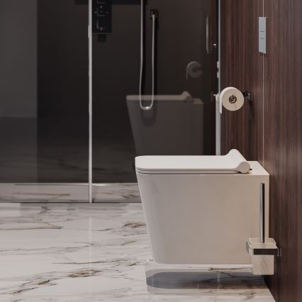 OMNIRES BOSTONMWBP - Závesné WC s doskou SoftClose BOSTON keramika/lesklá biela