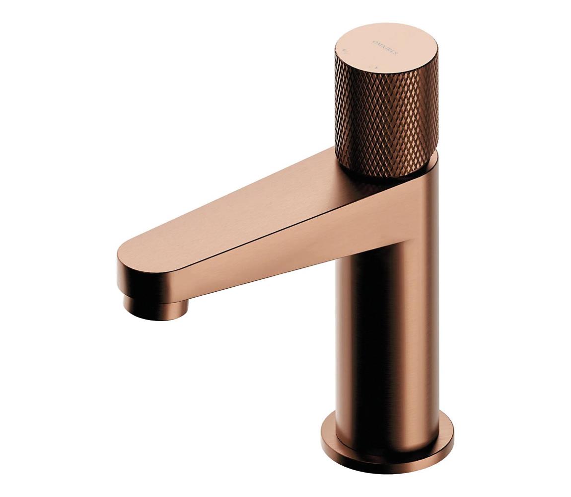 OMNIRES CT8010CPB - Umývadlová batéria CONTOUR 16,6 cm kartáčovaná meď CT8010CPB