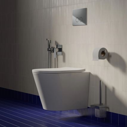 OMNIRES TAMPAMWBP - Závesné WC so sedátkom SoftClose TAMPA keramika/lesklá biela
