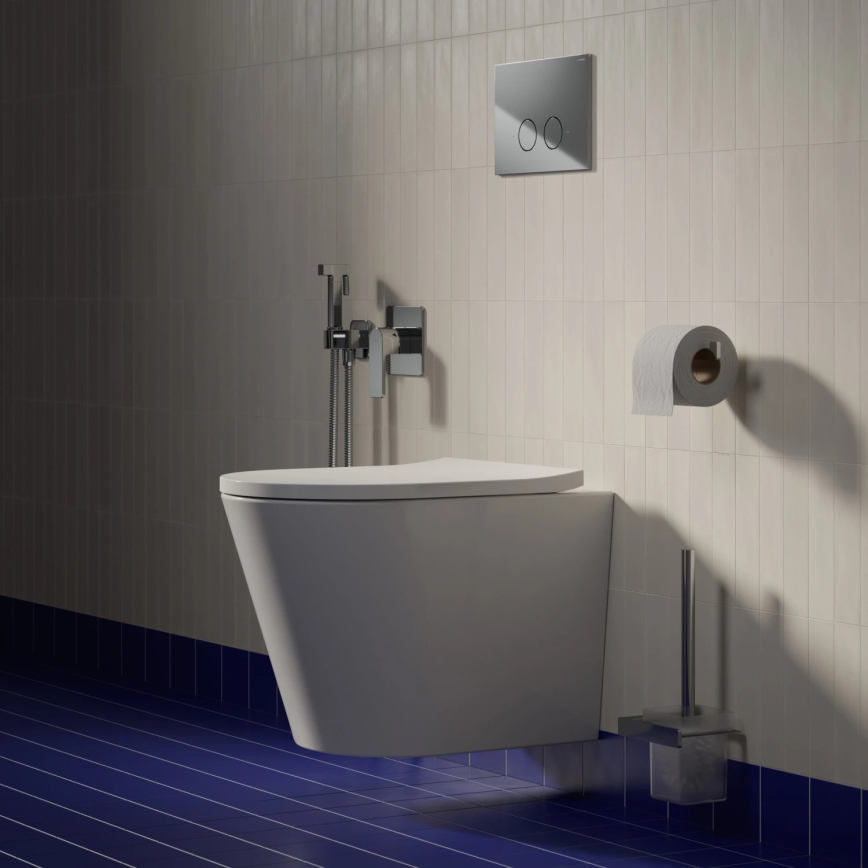 OMNIRES TAMPAMWBP - Závesné WC so sedátkom SoftClose TAMPA keramika/lesklá biela