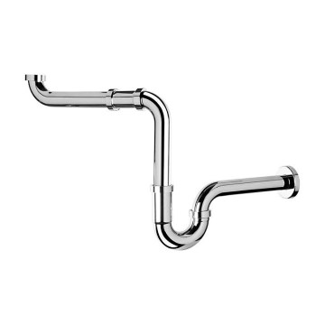 Omp tea - Umývadlový sifón lesklý chróm