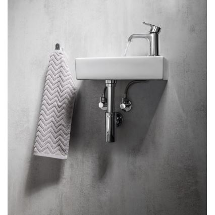 Omp tea - Umývadlový sifón TEA MINITOTI lesklý chróm