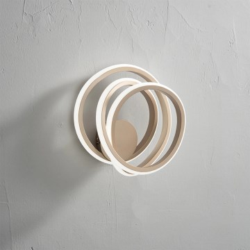 Ondaluce - LED nástenné svietidlo GOLDEN LED/23W/230V zlaté