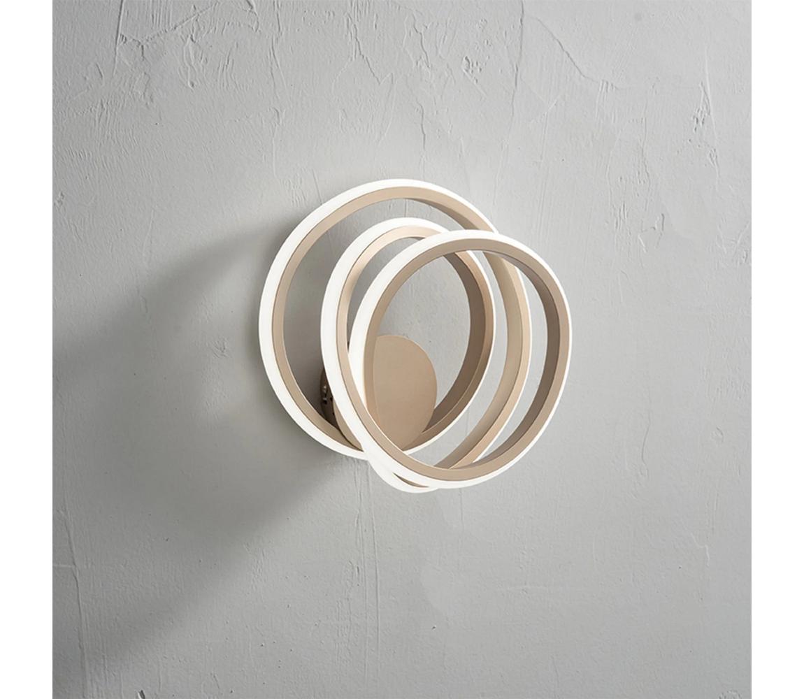Ondaluce - LED nástenné svietidlo GOLDEN LED/23W/230V zlaté AP.GOLDEN/ORO