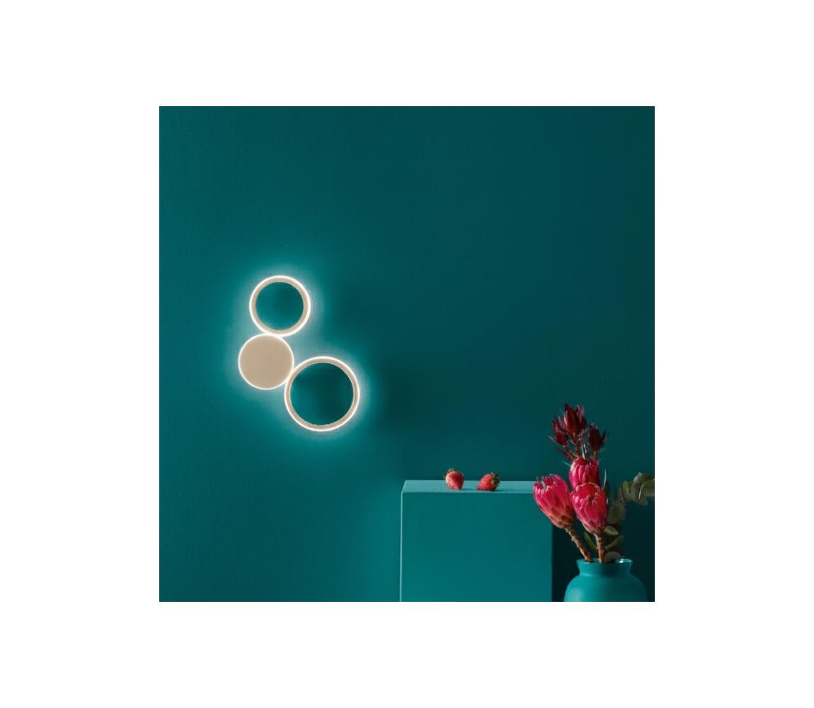 Ondaluce - LED nástenné svietidlo POIS LED/20W/230V zlaté AP.POIS/ORO