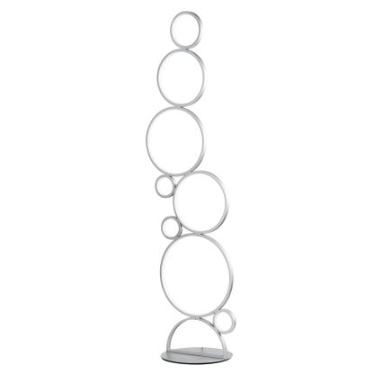 Ondaluce - LED stmievateľná stojaca lampa POIS LED/52W/230V 160 cm strieborná