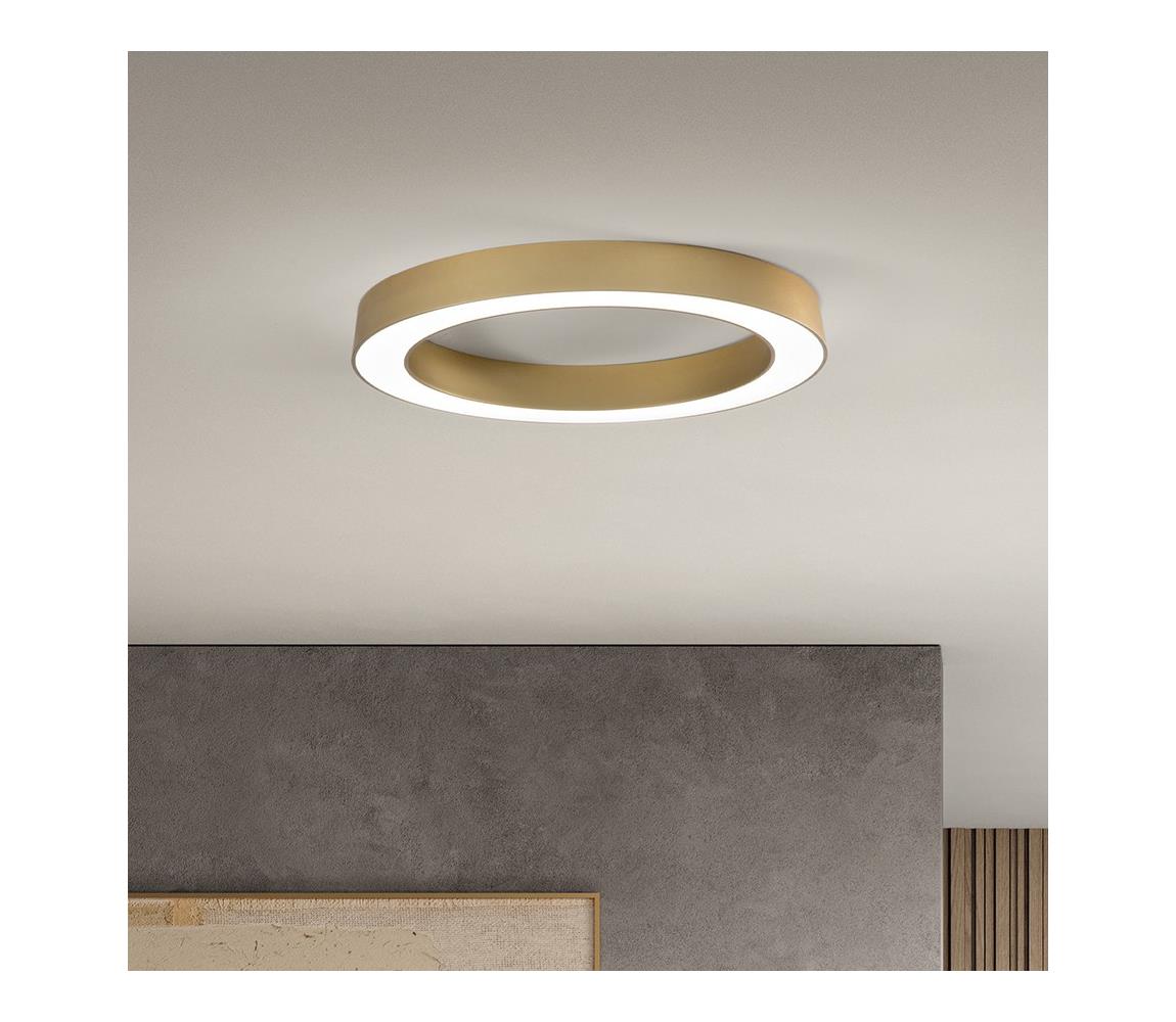 Ondaluce - LED stmievateľné stropné svietidlo GLOBUS LED/40W/230V pr. 60 cm zlaté OTPL0009BG