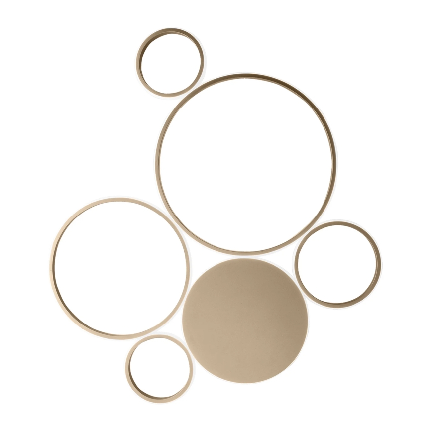 Ondaluce - LED Stmievateľné stropné svietidlo POIS LED/68W/230V zlatá