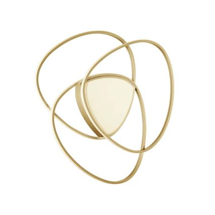 Ondaluce - LED Stmievateľné stropné svietidlo ROSE LED/60W/230V zlaté