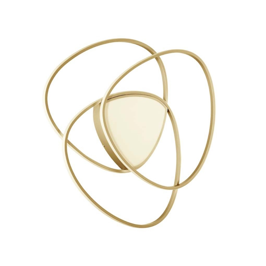 Ondaluce - LED Stmievateľné stropné svietidlo ROSE LED/60W/230V zlaté