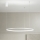 Ondaluce - LED stmievateľný luster na lanku SOEL LED/38W/230V 3000/4000K priem. 80 cm biela