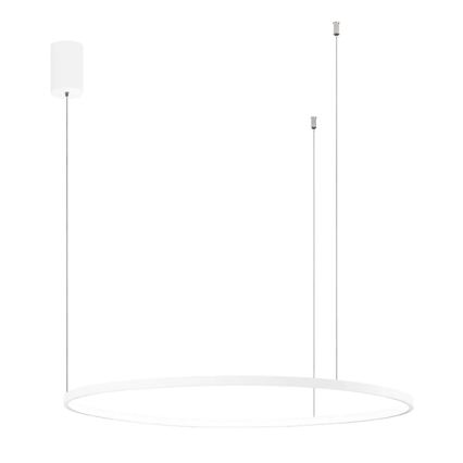 Ondaluce - LED stmievateľný luster na lanku SOEL LED/38W/230V 3000/4000K priem. 80 cm biela