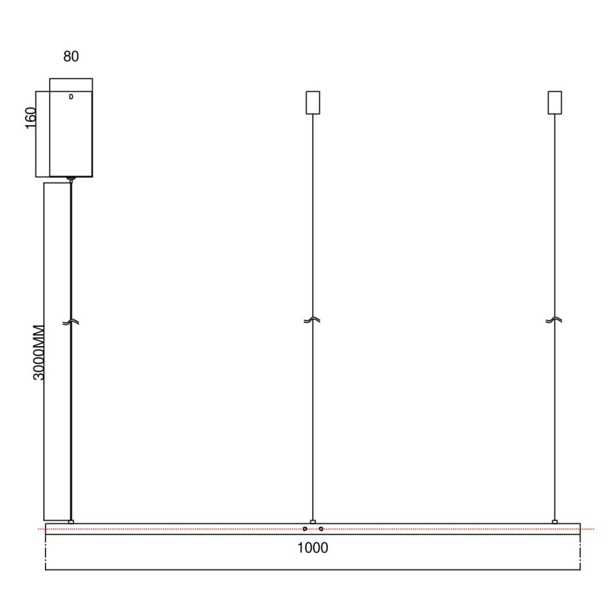 Ondaluce - LED stmievateľný závesný luster na lanku SOEL LED/47W/230V Ø 100 cm zlatý