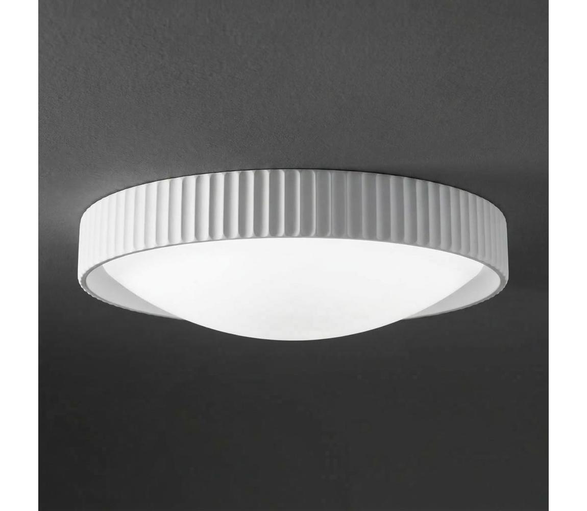 Ondaluce - LED stropné svietidlo CONCRETE LED/20W/230V priemer 41 cm, hnedý betón PL.CONCRETE/BIANCO