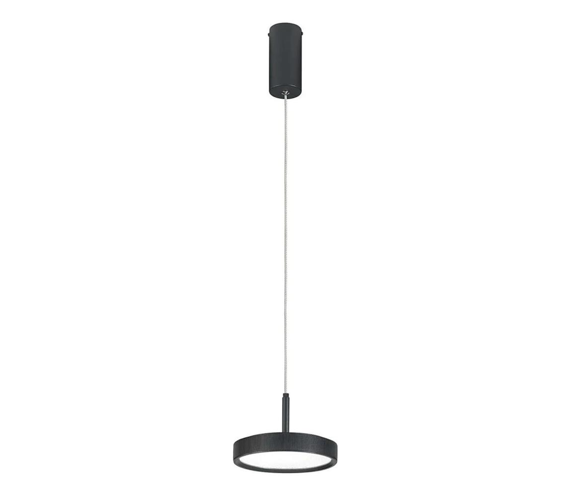Ondaluce - LED závesný luster NINA LED/20W/230V pr. 19 cm čierna SO.NINA/NERO