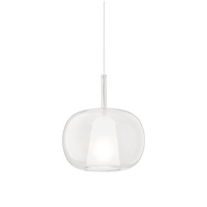 Ondaluce - luster na lanku THELMA 1xE27/15W/230V pr. 25 cm zlatý/číry