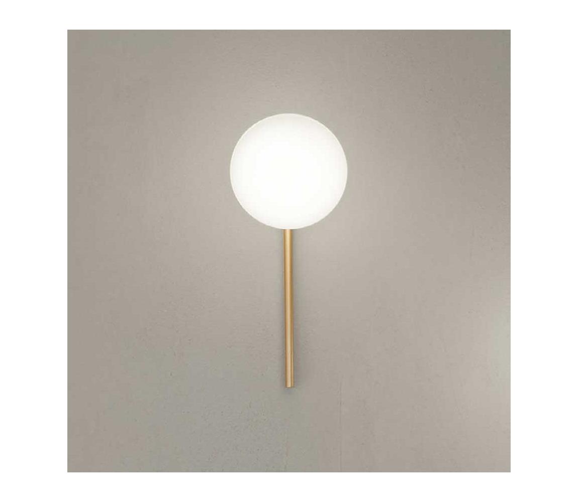 Ondaluce - Nástenné svietidlo JEWEL 1xE14/10W/230V zlatá/biela AP.JEWEL/ORO