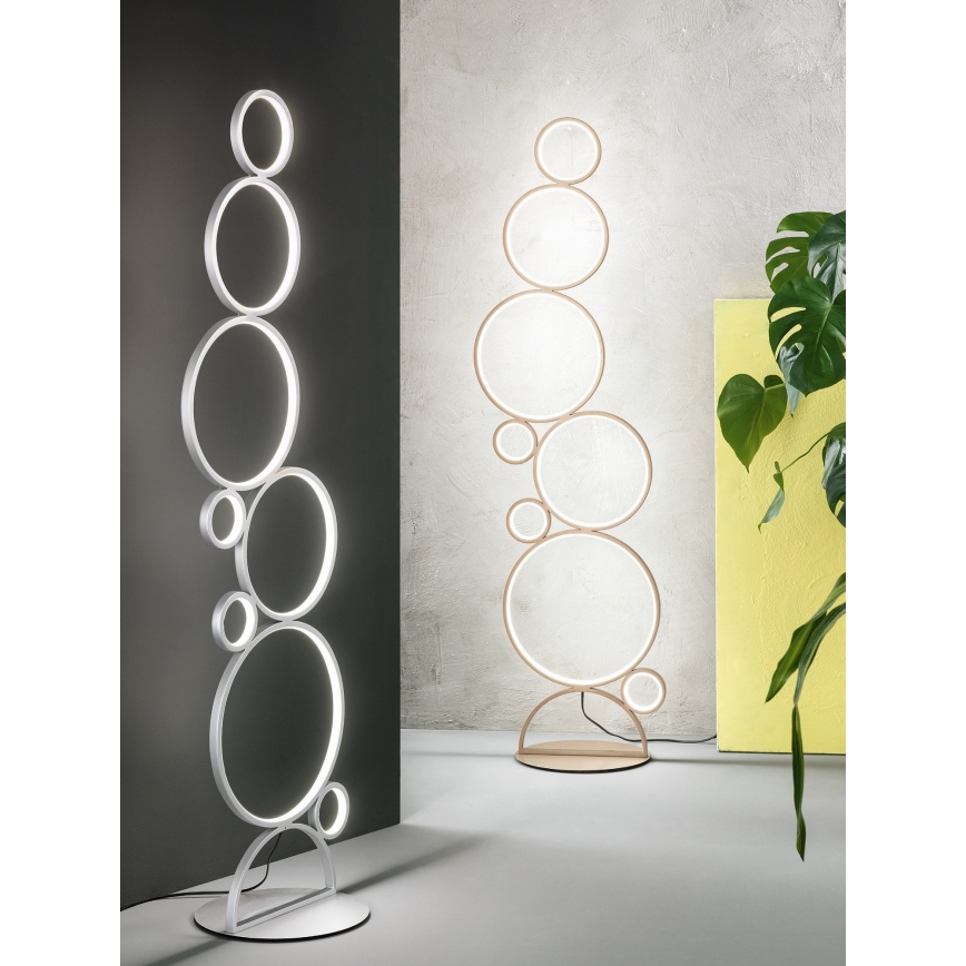 Ondaluce - stmievateľná LED stojacia lampa POIS LED/52W/230V 160 cm zlatá