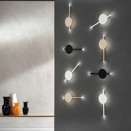 Ondaluce - stmievateľné LED nástenné svietidlo JAMES LED/16W/230V biela