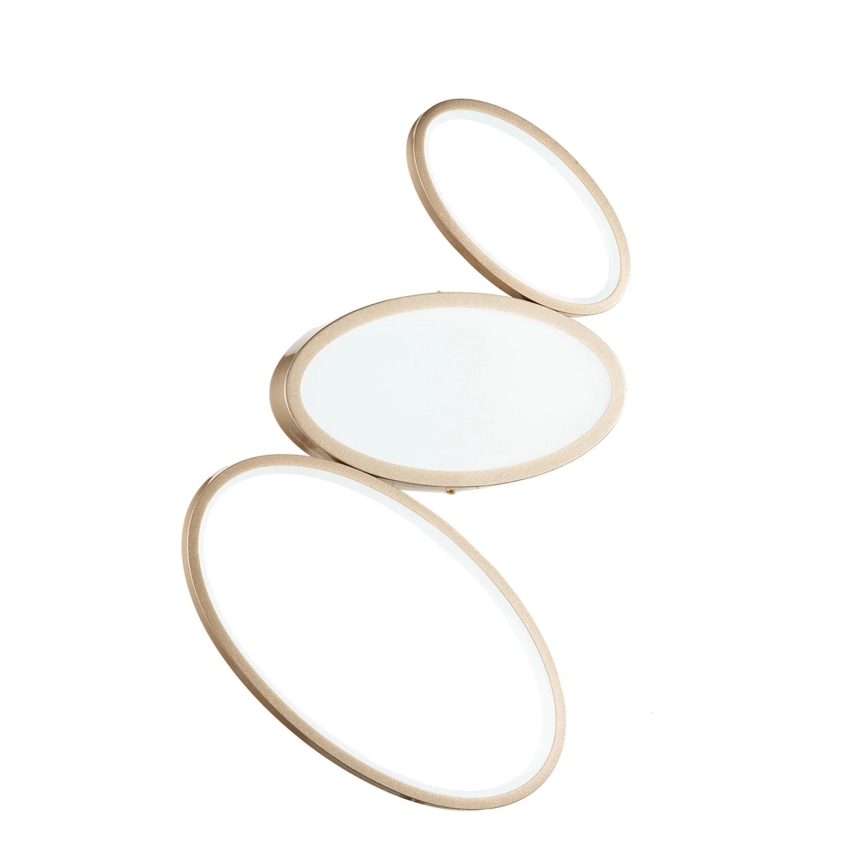 Ondaluce - stmievateľné LED stropné svietidlo RICE LED/25W/230V 38x63 cm zlaté