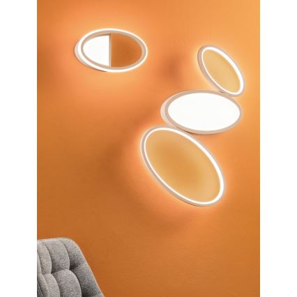 Ondaluce - stmievateľné LED stropné svietidlo RICE LED/25W/230V 38x63 cm zlaté