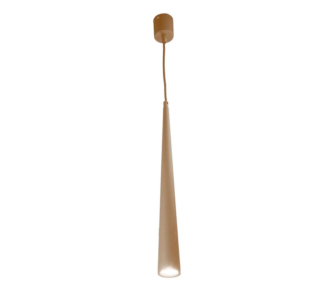 Ondaluce - Závesné svietidlo s lankom NOA 1xGU10/20W/230V priemer 5,5 cm zlaté SO.NOA/50-ORO