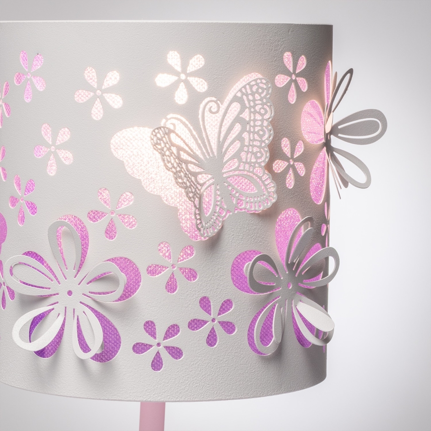 ONLI - Detská lampička TITILLA 1xE14/6W/230V 22 cm fialová/biela