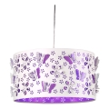 ONLI - Detský luster TITILLA 1xE27/22W/230V fialová/biela