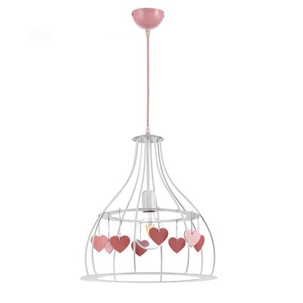 ONLI - Detský luster TITTA 1xE27/22W/230V ružová