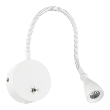 ONLI - LED Flexibilná lampička LEXI LED/1W/230V 4000K biela