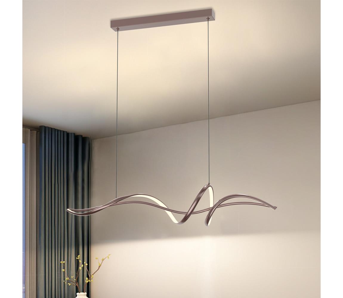 ONLI - LED luster na lane KELLY LED/28W/230V medený 5105/SC