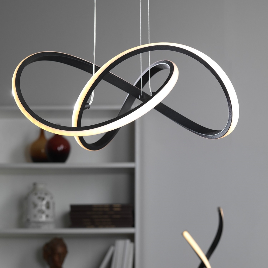 ONLI - LED Luster na lanku DAFNE LED/30W/230W 4000K čierna