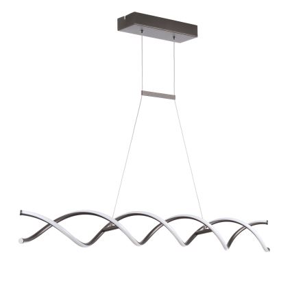 ONLI - LED Luster na lanku DNA LED/24W/230V 4000K strieborná