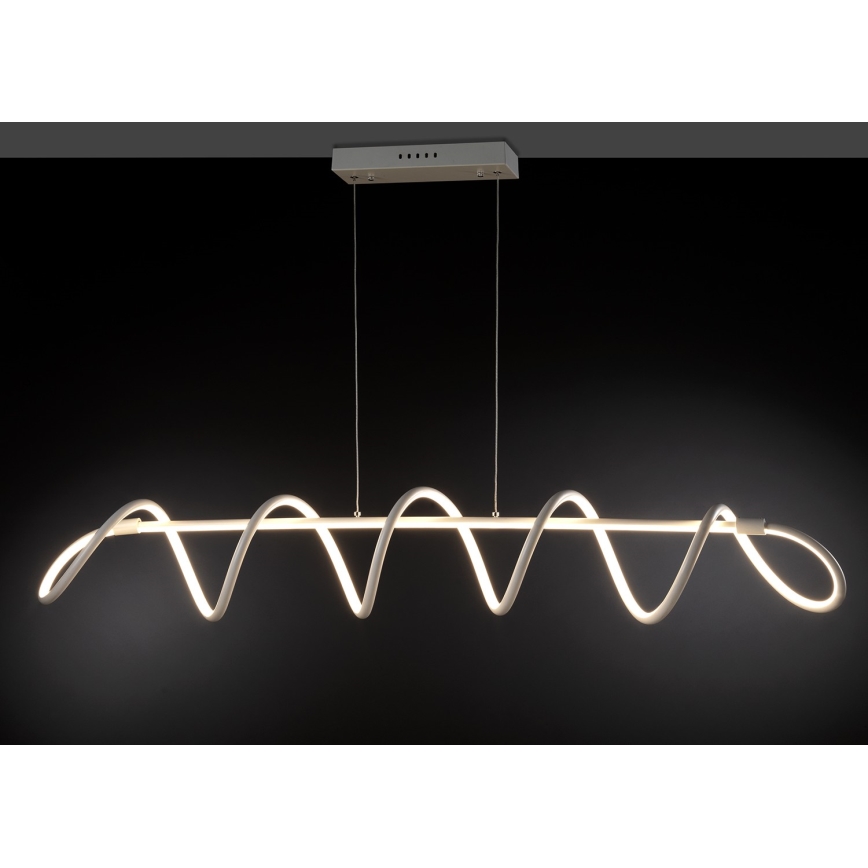 ONLI - LED Luster na lanku SPIRALE LED/72W/230V 3000K biela